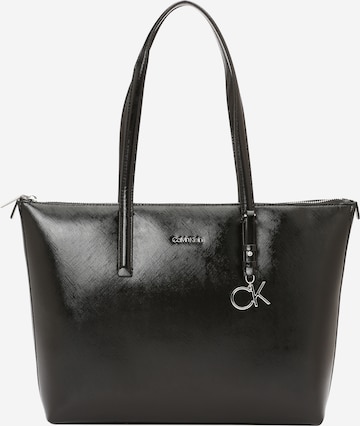 Calvin Klein Shopper táska - fekete: elől