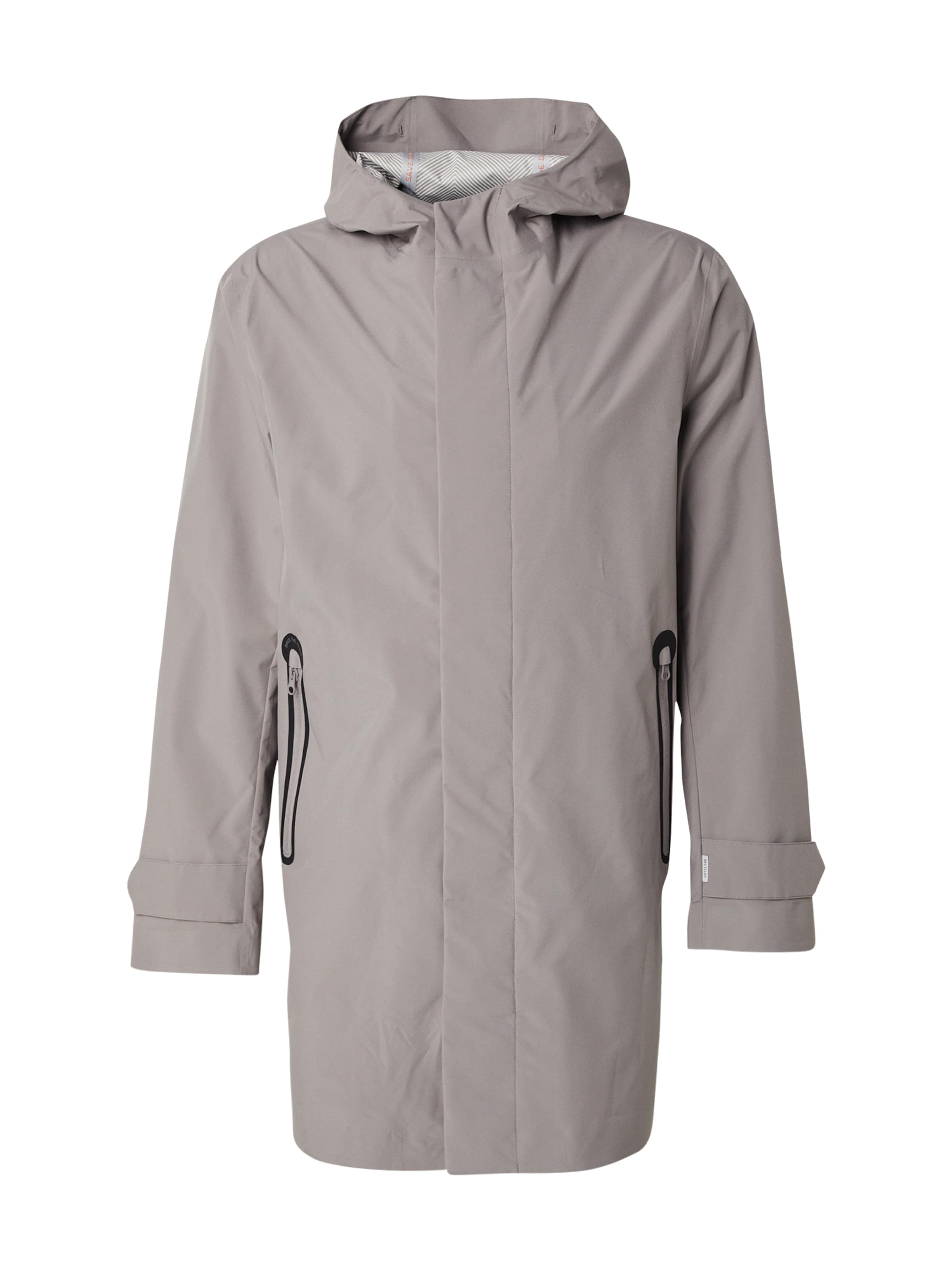 SAVE THE DUCK Преходно яке 'HYDRO' в сиво: отпред