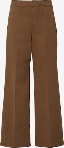 s.Oliver Wide leg Jeans ' SURI ' in Bruin: voorkant
