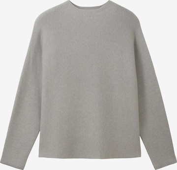 TOM TAILOR DENIM Sweater in Grey: front