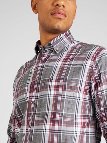 bugatti Regular Fit Hemd in Lila
