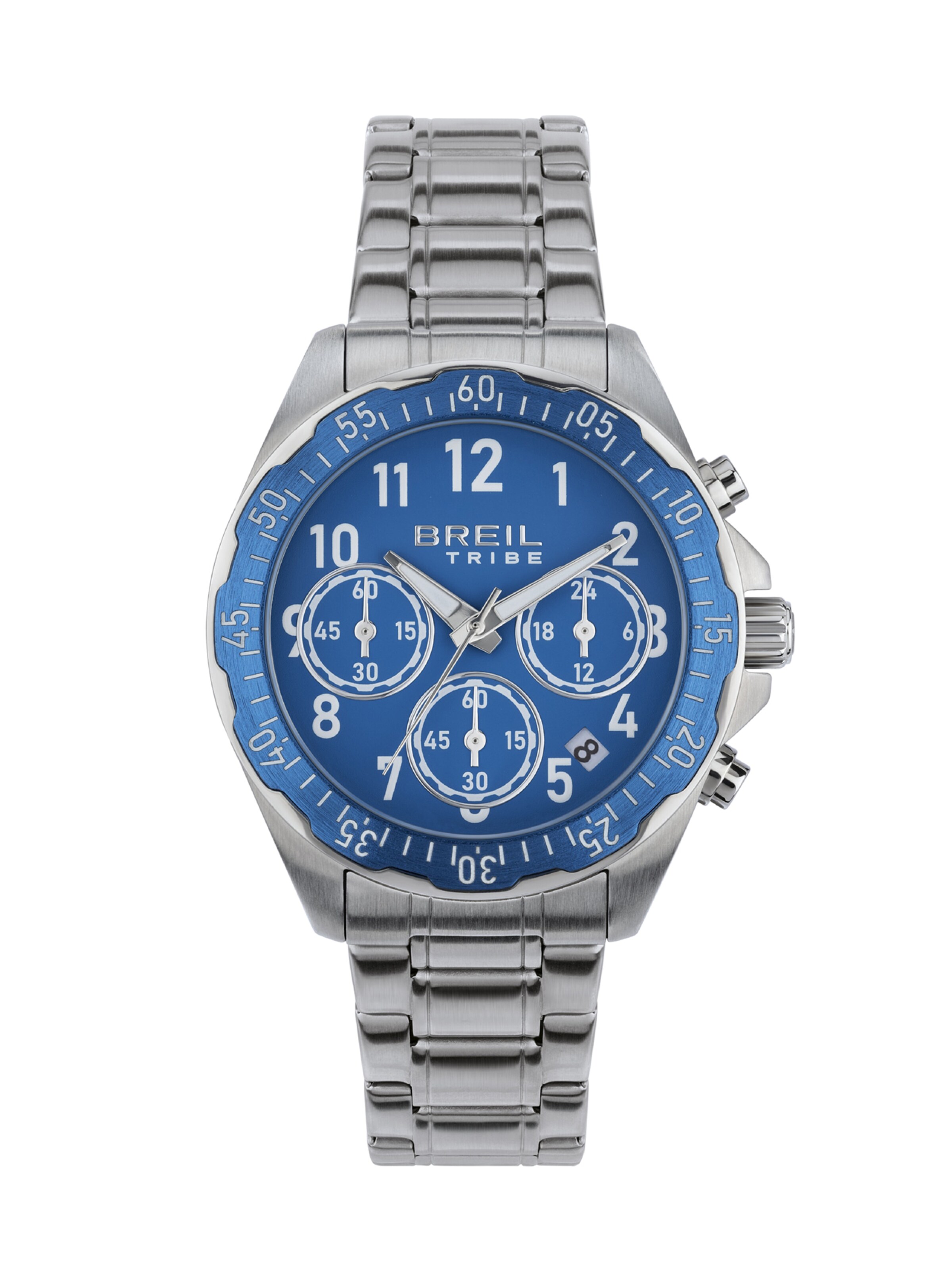 Breil Uhr 'Grow Up' in Silber: Vorderseite