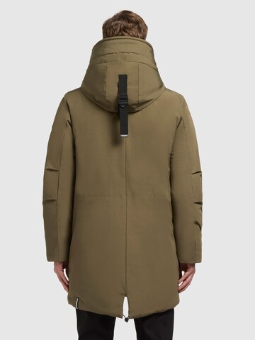 khujo Wintermantel 'Hilo' in Grün