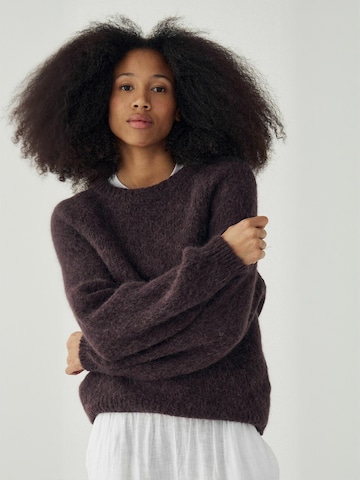Noella Sweater ' N-Latora ' in Braun: Vorderseite