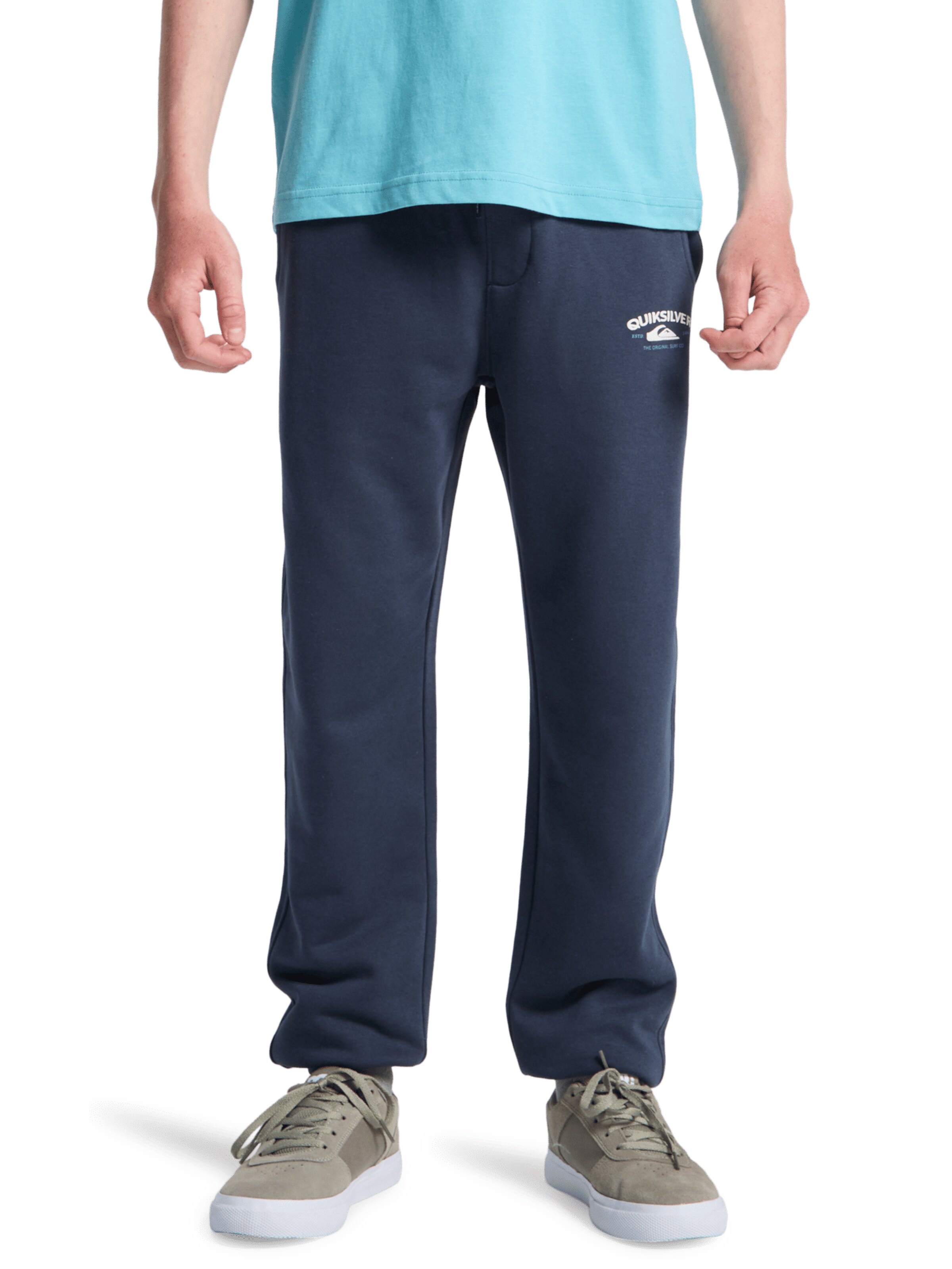QUIKSILVER Loosefit Jogginghose in Blau: Vorderseite