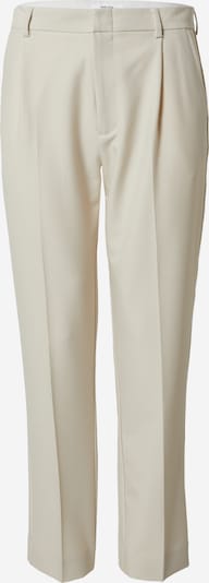 DAN FOX APPAREL Pantalon à plis 'Gabriel' en blanc naturel, Vue avec produit