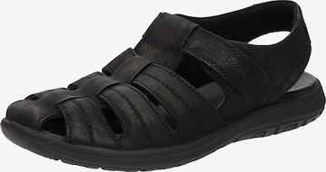 SIOUX Sandals 'Lutalo-702' in Black: front