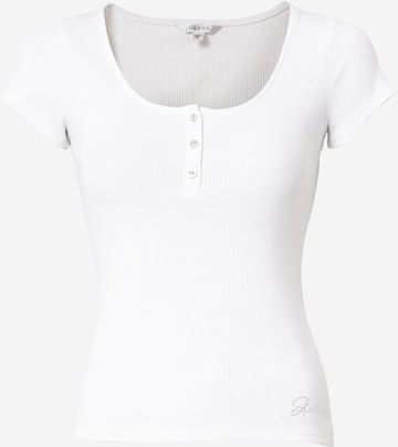 T-shirt 'Karlee' GUESS en blanc : devant