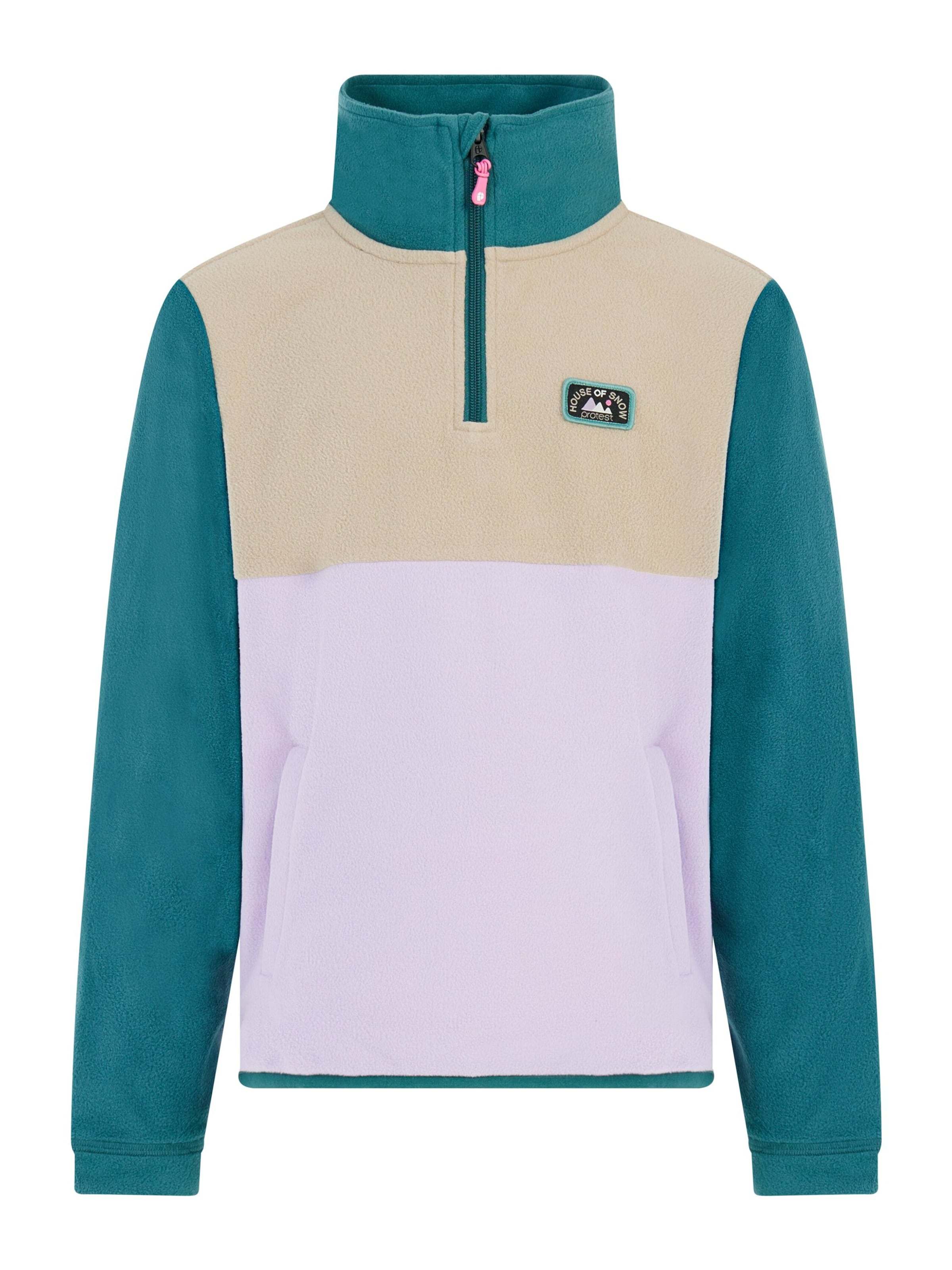 PROTEST Sportsweatshirt 'PRTInke JR'‌‌‌‌‌‌‌‌‌ in Blau: Vorderseite