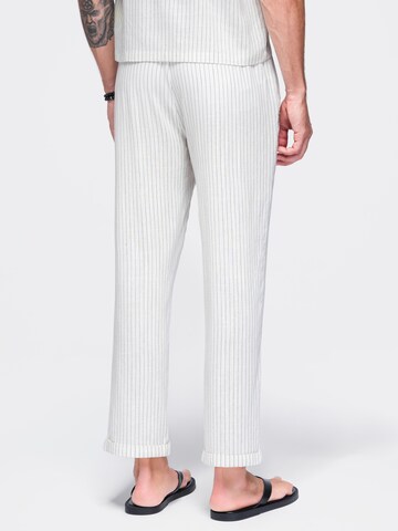Ombre Regular Broek 'Heritage' in Wit