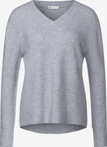 STREET ONE Sweater in Grey: front