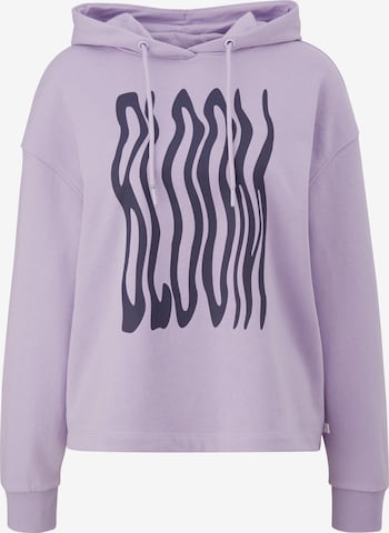 QS by s.Oliver Sweatshirt in Purple: front