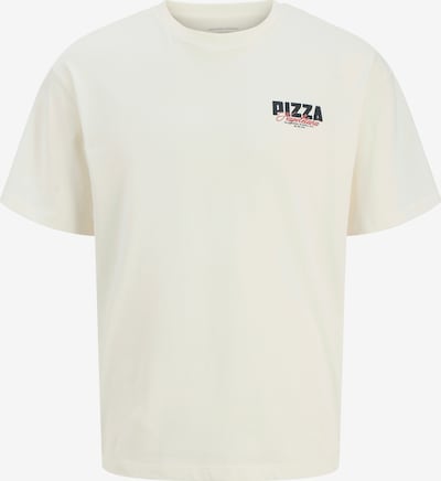 JACK & JONES Paita 'JORNAPOLI' värissä kerma / kitti / tummansininen / tulenpunainen, Tuotenäkymä