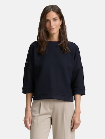 TOM TAILOR Sweatshirt in Blue: front