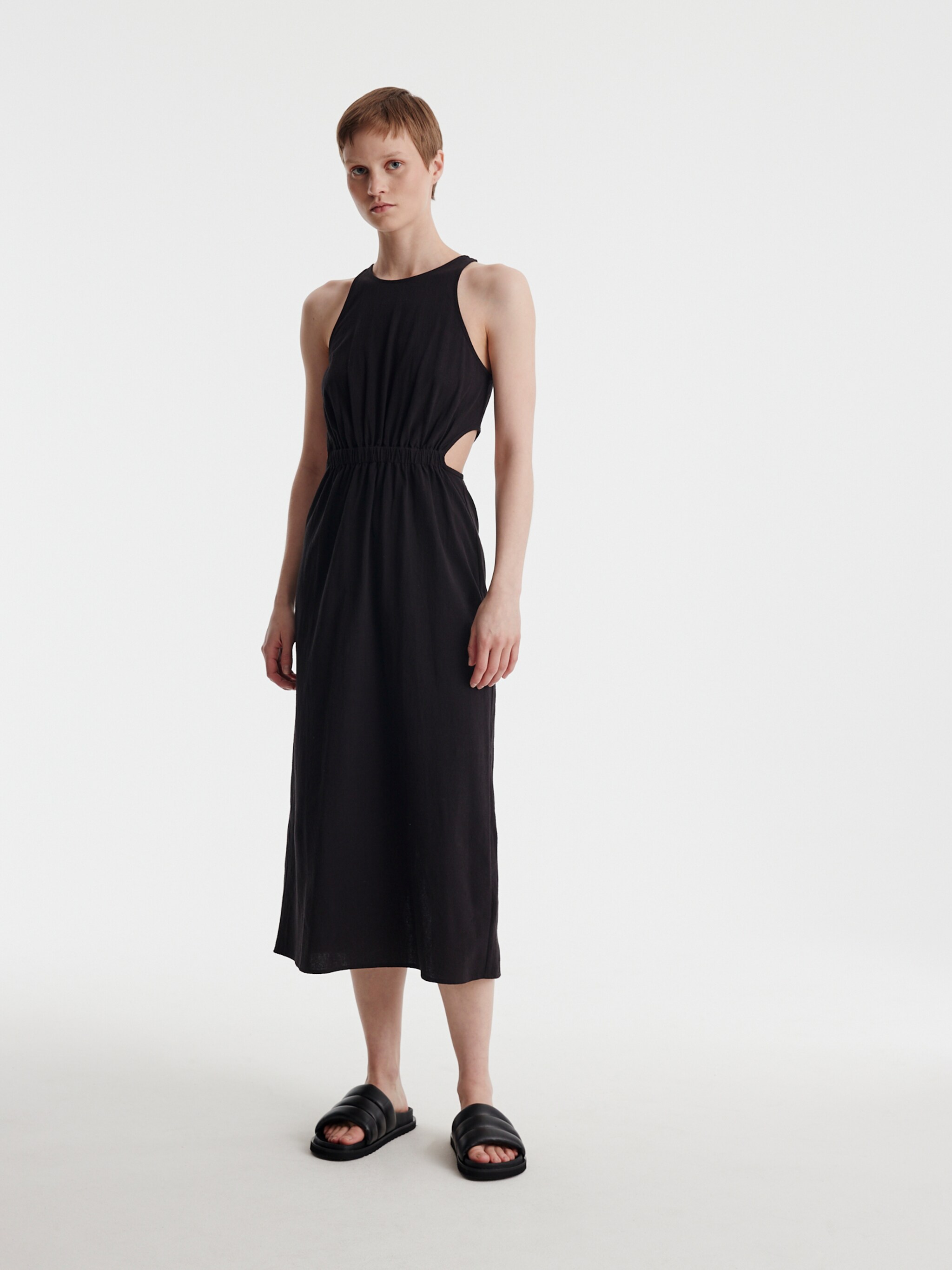 EDITED Produits Robe 'Kelani' noir