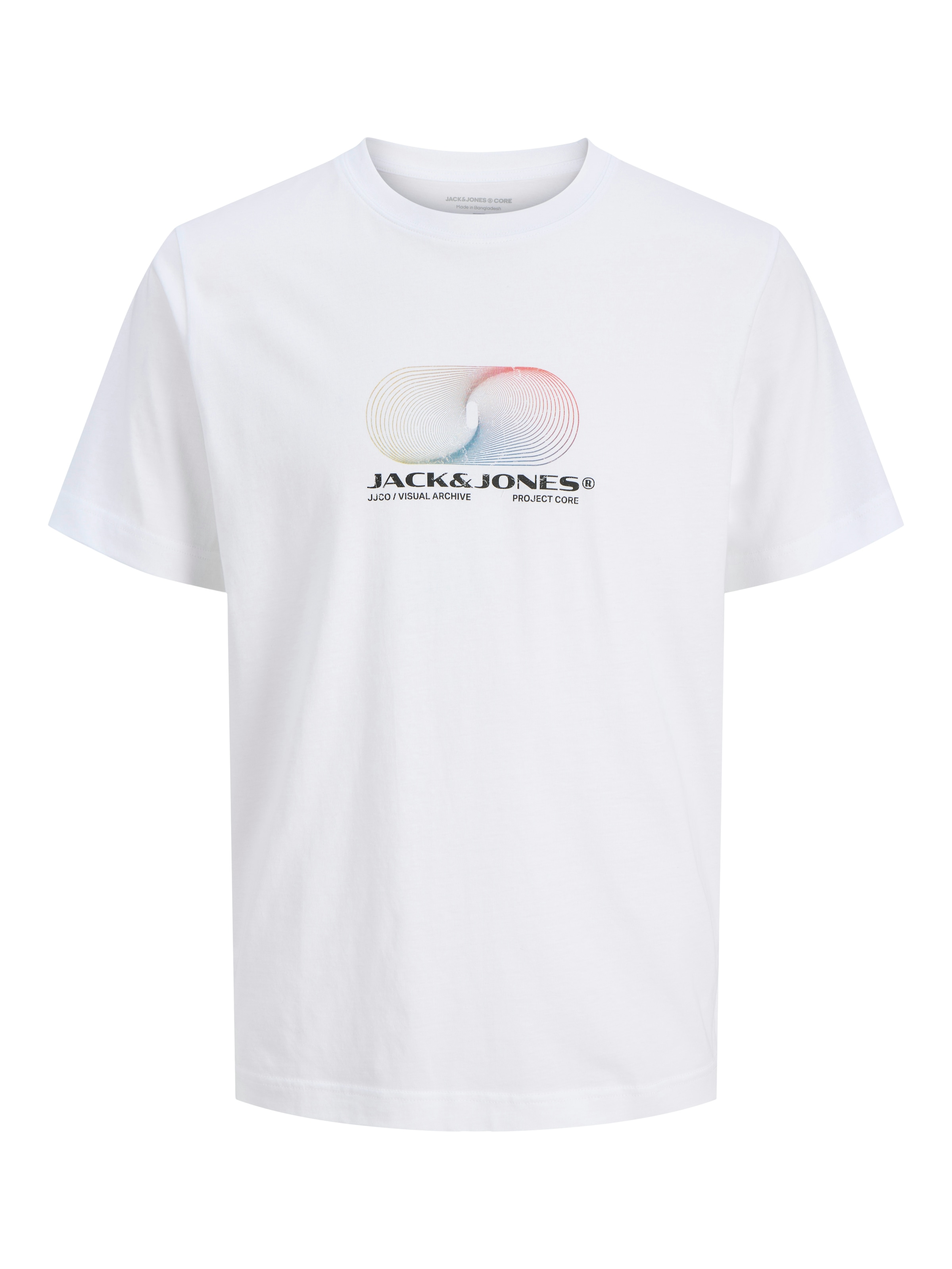 JACK & JONES - Camiseta 'JCOCalma' en blanco: frente