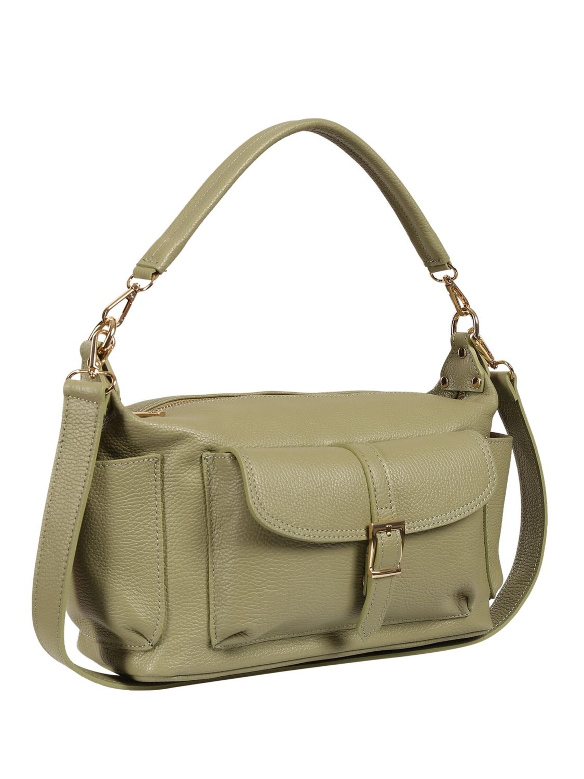 Toscanto - Bolso de hombro en verde: frente