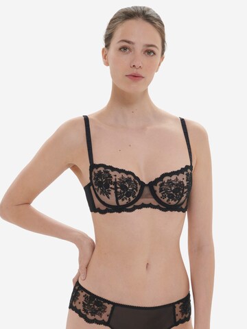 Simone Perele Balconette Bra 'Intrigue' in Black