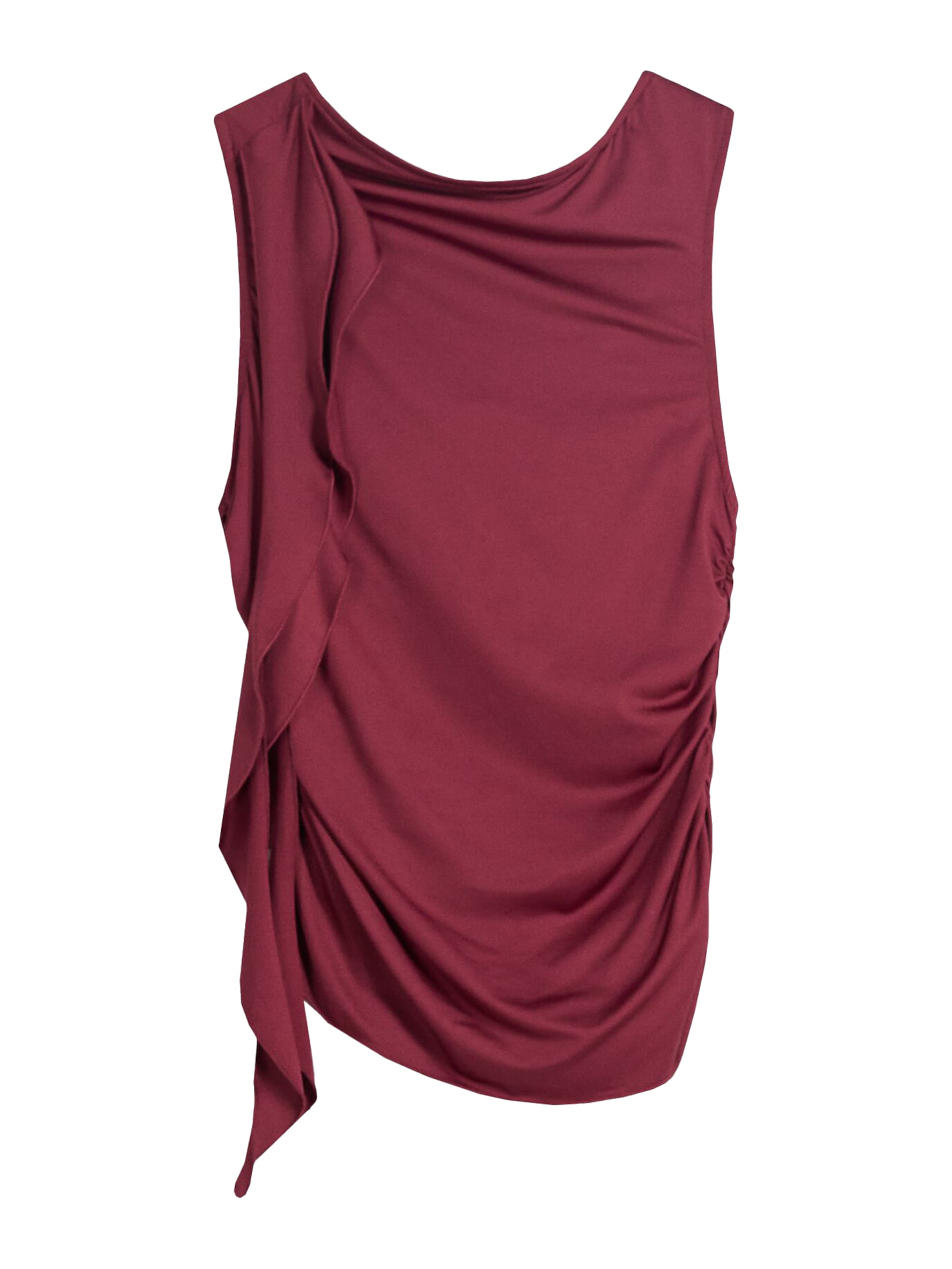 Bershka Top – červená: přední strana