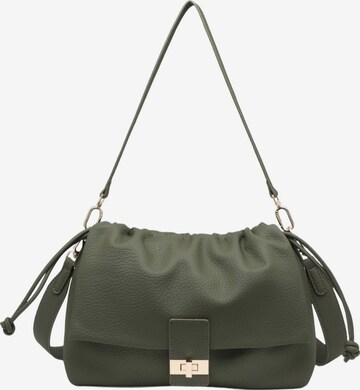 Borsa a mano 'Borsa a mano donna Kassandra Matelot - Poliestere chiusura zip' di Kassandra in verde: frontale