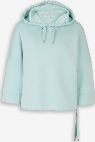 TOM TAILOR Collegepaita värissä sininen: etupuoli