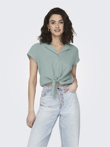 ONLY Blouse 'THYRA' in Groen: voorkant