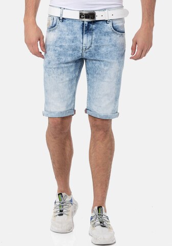 CIPO & BAXX Regular Jeans in Blue: front