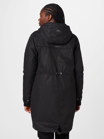 Parka mi-saison 'CANNY' Ragwear Plus en noir