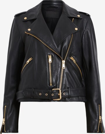 AllSaints - Chaqueta de entretiempo en negro: frente