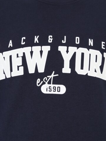 Jack & Jones Plus كنزة رياضية 'CORY' بلون أزرق