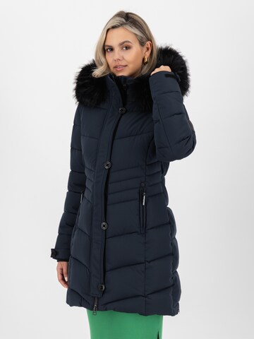 Alife and Kickin Winter coat 'AmaliaAK' in Blue