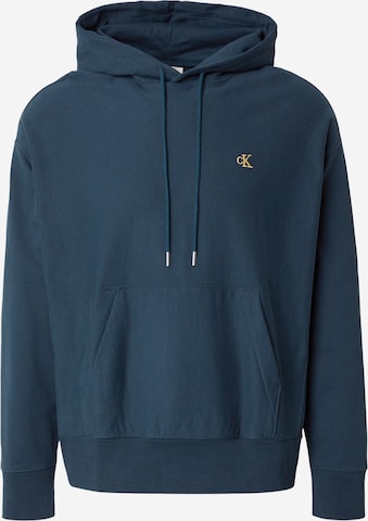Calvin Klein Jeans Sweatshirt i blå: framsida