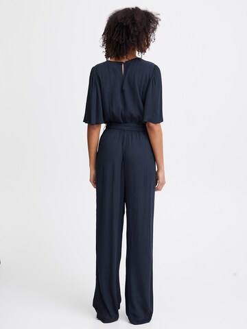 ICHI Jumpsuit 'MARRAKECH' in Blau