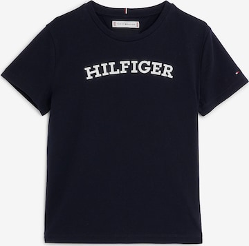 TOMMY HILFIGER Тениска в синьо: отпред