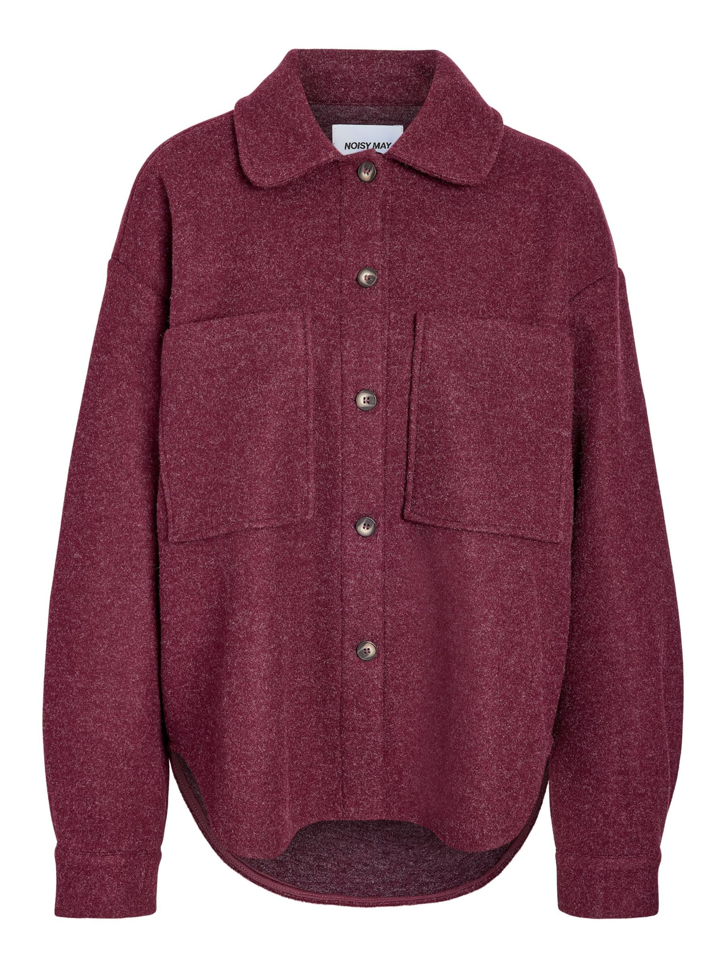 Noisy may Veste mi-saison 'RODDY' en XS en bordeaux, Vue avec produit