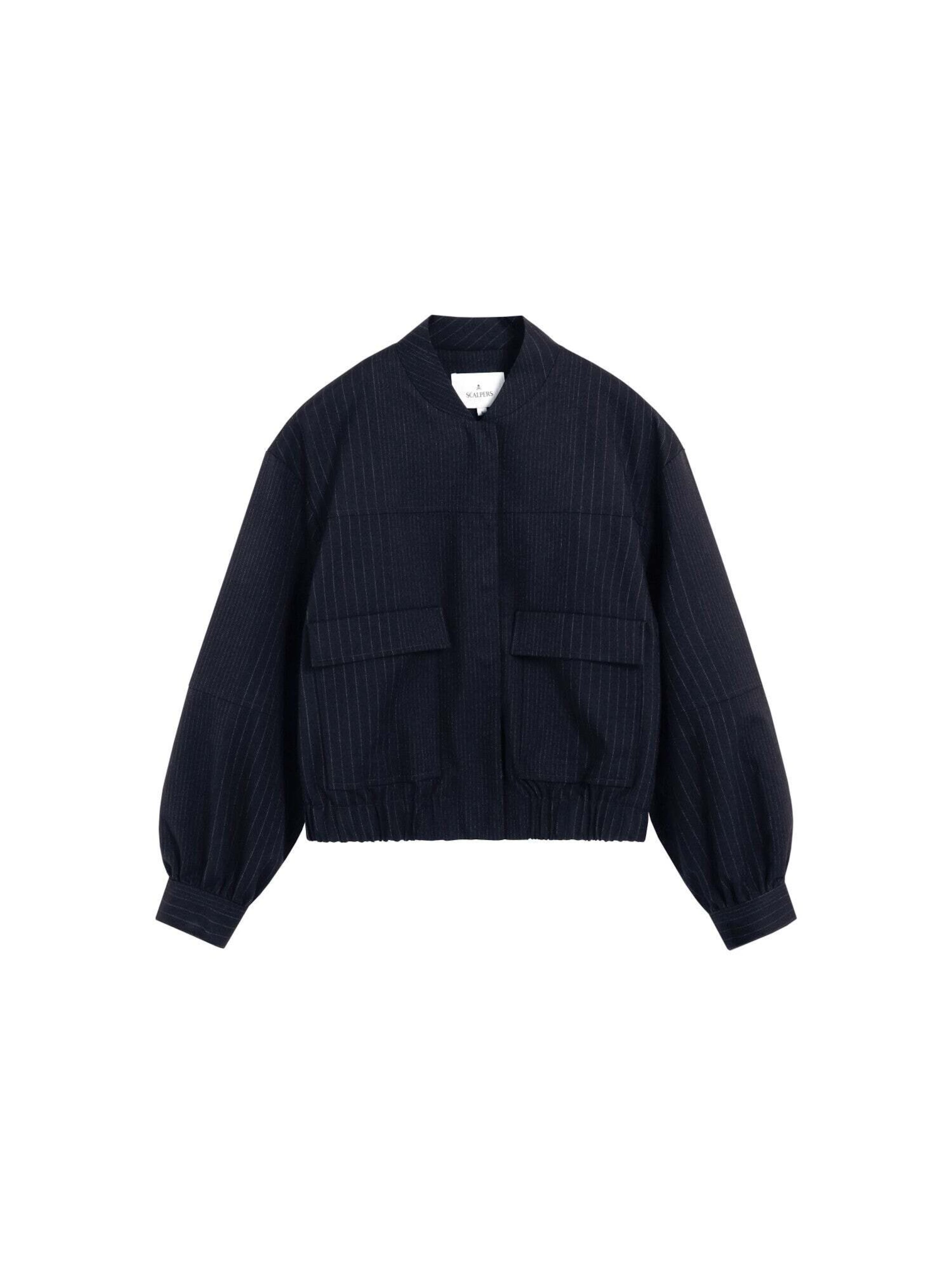 Scalpers Övergångsjacka i marinblå, Produktvy