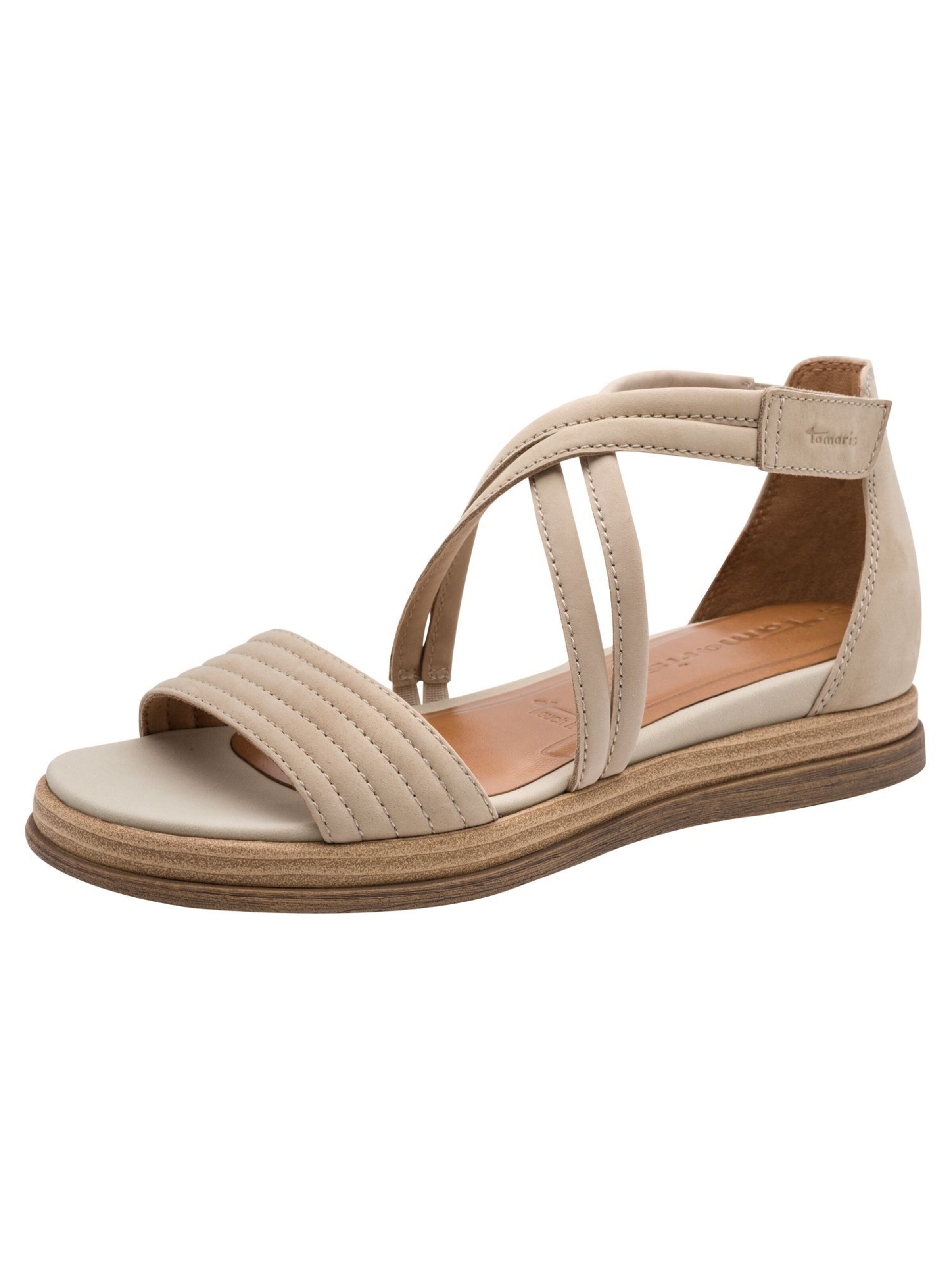 Tamaris Sandals in Grey: front