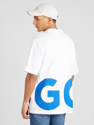 HUGO T-Shirt 'Nannavaro' in Weiß