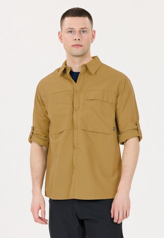 Whistler Regular Fit Funktionshemd 'Elm' in Gold: Vorderseite