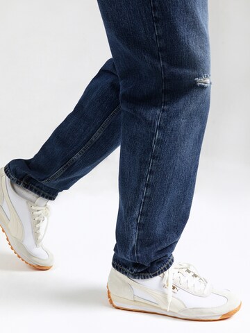 GUESS JEANS Свободный крой Джинсы в Синий