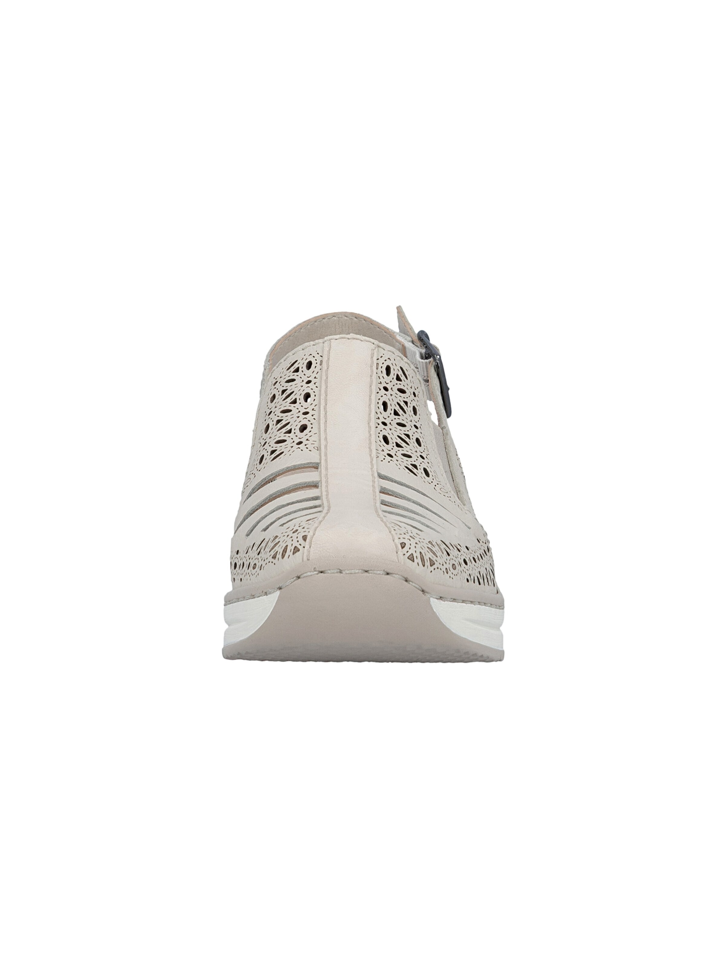 Décolleté sling di Rieker in beige
