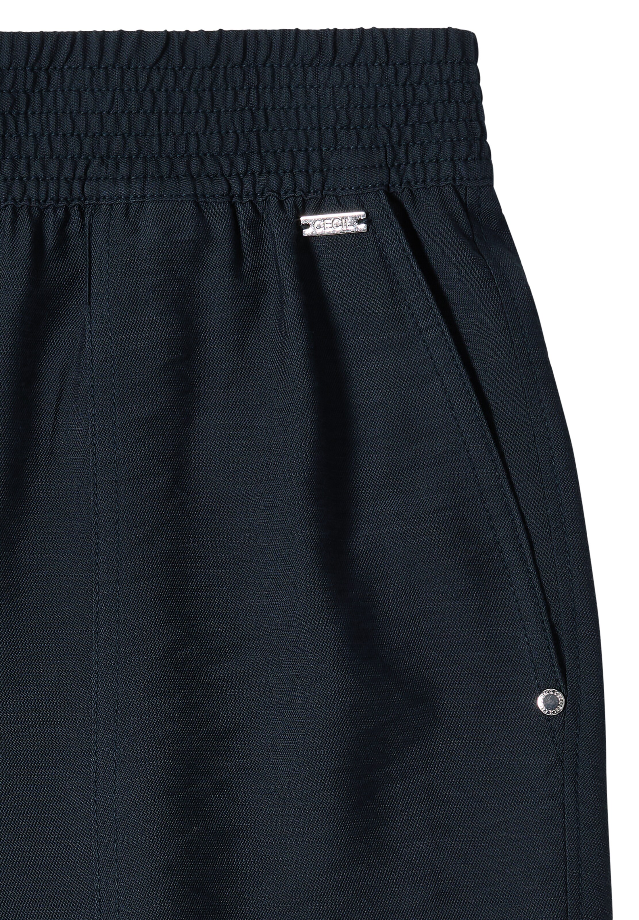 CECIL Slimfit Hose 'Chelsea' in Grün