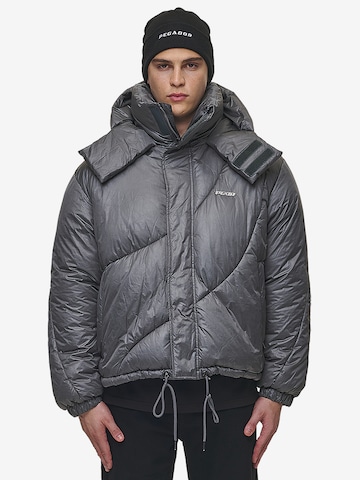 Veste d’hiver 'Henry' Pegador en gris : devant