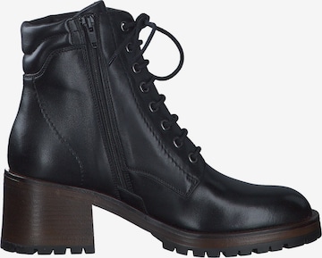 TAMARIS Lace-Up Ankle Boots in Black