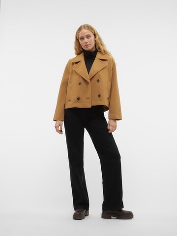 VERO MODA Between-Season Jacket 'VINCEMIA' in Brown