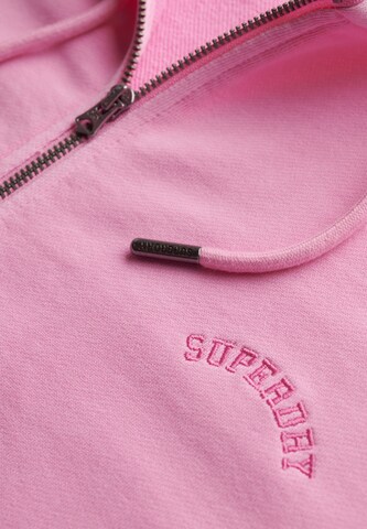 Superdry Sweatjacke in Pink