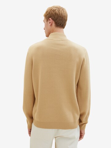 TOM TAILOR - Jersey en beige