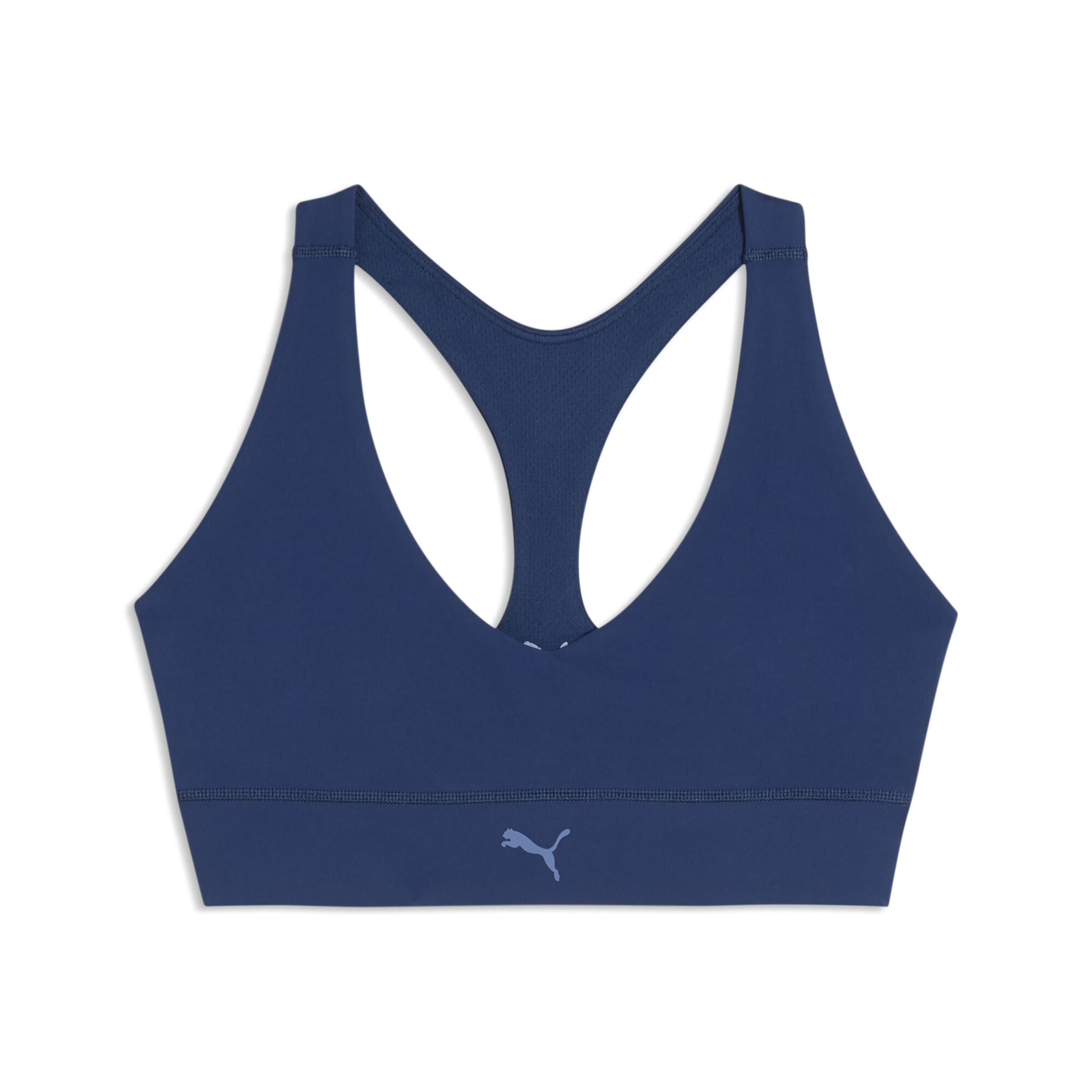 PUMA Bralette Sports bra 'Shapeluxe' in Blue: front