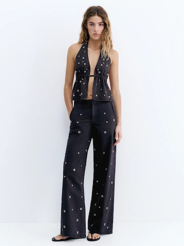 Pull&Bear Tričko 'CAMISETA PACIFIC' – černá