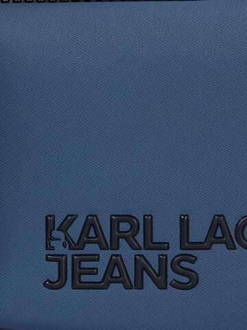 KARL LAGERFELD JEANS Skuldertaske i blå